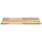vidaXL Dessus de bureau non traité 100x60x2 cm bois d'acacia massif