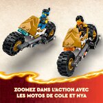 LEGO NINJAGO - Véhicule Combiné de l'Équipe des Ninjas 71820 - Aventure 4-en-1