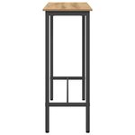 vidaXL table Chêne artisanal 100 x 40 x 100 5 cm