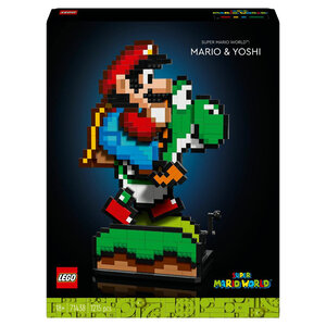 LEGO® Super Mario World™ : Set Mario et Yoshi avec Figurines Collectibles