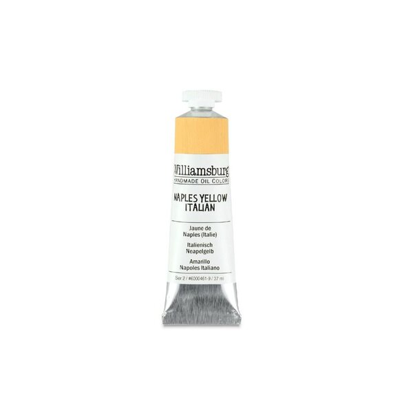Peinture à l'huile Williamsburg 37ml Jaune de Naples S2