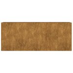 vidaXL Lit surélevé de jardin 200x40x80 cm acier corten