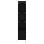 vidaXL Bibliothèque Chêne noir 44 5 x 30 x 154 5 cm Bois d'ingénierie