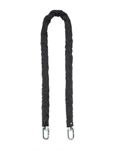 THIRARD - Chaîne acier gainé nylon Loops  vélo  moto  barrières  1.5m  noir