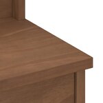 vidaXL Portemanteau SANDNES 87x40x159 5 cm bois massif pin