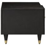 vidaXL Table basse 80x50x40 cm bois de manguier massif