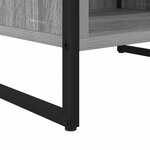 vidaXL Meuble TV Gris Sonoma 170 5 x 36 x 30 5 cm Bois d'ingénierie