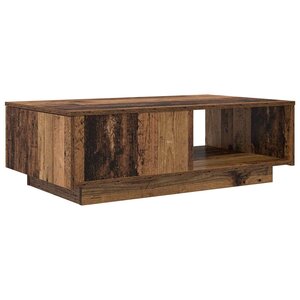 vidaXL Table basse Bois ancien 95 x 55 x 31 cm Bois d'ingénierie