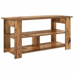vidaXL Support de télévision Bois ancien 100 x 40 x 50 cm
