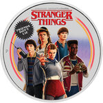 Monnaie FRIENDS DO NOT LIE Stranger Things 1 Oz Argent 1$ Tuvalu 2026 (PRÉCOMMANDE)