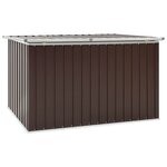 vidaXL Boîte de rangement de jardin Marron 171x99x93 cm