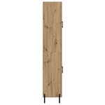 vidaXL Haut Armoire Montage mural Chêne artisanal 69 5 x 34 x 180 cm