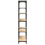 vidaXL Bibliothèque chêne sonoma 99x35 5x176 cm bois ingénierie acier