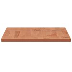 vidaXL Dessus de table 100x50x1 5cm rectangulaire bois massif de hêtre
