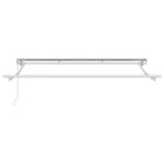 vidaXL Auvent rétractable manuel Anthracite 3 x 2 5 m
