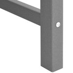 Chaises de Salle à Manger de Jardin vidaXL 6 Pièces Gris clair 65.5x55.5x88 cm HDPE