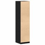 vidaXL Armoire Chêne noir 50 x 50 x 200 cm Bois d'ingénierie
