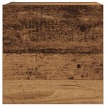 vidaXL Ensemble de meuble TV mural 7 Pièces vieux bois bois d'ingénierie