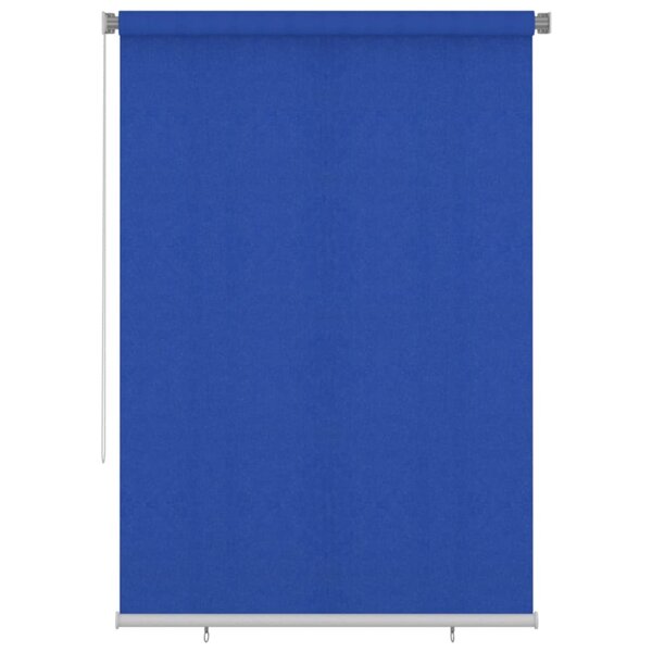 vidaXL Store roulant d'extérieur 160x230 cm Bleu PEHD