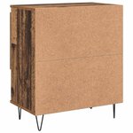 vidaXL Buffets 2 Pièces Bois ancien 120 x 35 x 70 cm Bois d'ingénierie