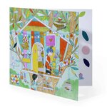 Djeco DJ09683 - Coloriages petites portes Les cabanes de Nina
