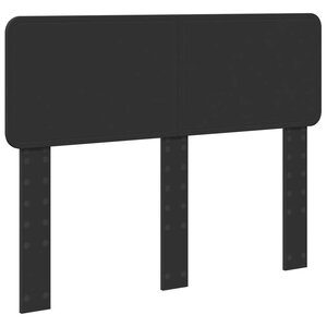 vidaXL Tête de lit Chêne noir 120 cm Bois d'ingénierie