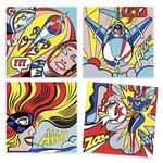Djeco DJ09376 - Feutres pinceaux et décalcomanies Heros
