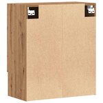 vidaXL Armoire murale chêne artisanal 60x31x70 cm bois d'ingénierie