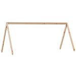 vidaXL Lit superposé avec toit 80x200 cm bois de pin massif