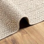 vidaXL Tapis ZIZUR crème 160x230 cm aspect de jute intérieur extérieur
