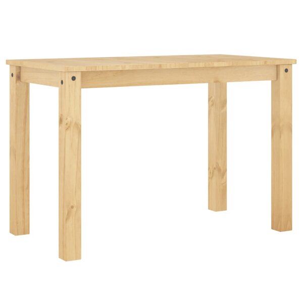 vidaXL Table à manger Panama 117x60x75 cm bois massif de pin