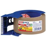 Dévidoir manuel d'emballage 'Pack' + 1 rouleau havane inclus 66 m x 50 mm x 36 TESA