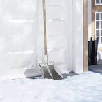 vidaXL Tête de pelle Argent 41 5 x 32 5 cm Aluminium