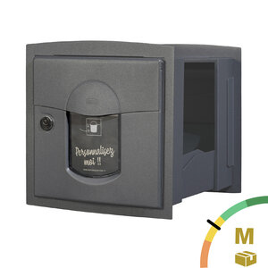 Boite aux lettres Soléa à encastrer 2 portes Gris anthracite REN 0206 MS