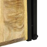 vidaXL Étagère à vin Marron 34.5 x 35 x 39 cm Bois de manguier massif