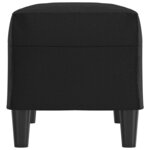 Banc banquette 70 x 35 x 41 cm synthétique noir 02_0010483