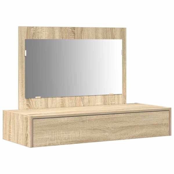 vidaXL Table de Toilette Marron 100 x 40 x 70 cm Bois d'ingénierie