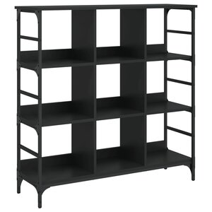 vidaXL Buffet noir 102x32x103 5 cm bois d'ingénierie