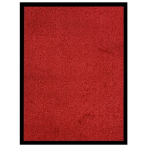 vidaXL Paillasson Rouge 40x60 cm