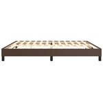 vidaXL Cadre de lit sans matelas marron 200x200 cm similicuir