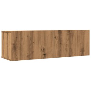 vidaXL Meubles TV muraux 2 Pièces chêne artisanal 100x30x30 cm