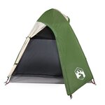 vidaXL Tente de camping à dôme 2 personne vert imperméable