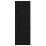 vidaXL Cabinet de pharmacien Chêne noir 40x41x118 cm Bois reconstitué