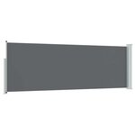 vidaXL Store latéral rétractable 500 x 100 cm Polyester Rectangulaire