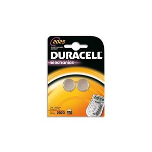 Blister de 2 piles 2025 lithium DURACELL