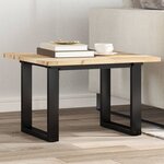 vidaXL Dessus de table carré 60x60x2 cm bois massif d'acacia