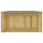 vidaXL Jardinière surélevée 196x100x50 cm Bois de pin imprégné