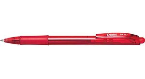 stylo à bille rétractable BK417  rouge PENTEL