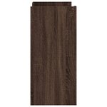 vidaXL Buffet chêne marron 73 5x35x75 cm bois d'ingénierie