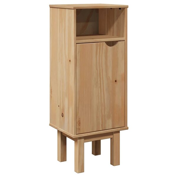 vidaXL Armoire murale de salle de bain OTTA 35x30x55 cm bois massif
